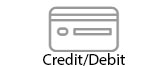 Pay by Credit or Debit
